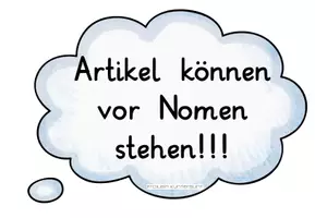 Vorschau - Merkblätter - Wortarten Merkplakate - Seite 3