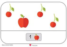Vorschau - Arbeitsblätter - Menge einkreisen ZR10 - HERBST/OBST - Seite 3