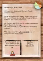 Vorschau - Aufgabenkarten - "4 auf einen Streich“ - Herbst - Klammerkarten - Seite 1
