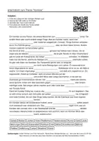 Vorschau - Arbeitsblätter - Arbeitsblätter zum Thema "Komiker" + Lösung & MP3 + - Deckblatt