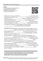 Vorschau - Arbeitsblätter - Arbeitsblätter zum Thema "Petersilie" + Lösung & MP3 + - Deckblatt
