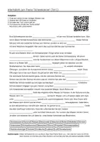 Vorschau - Arbeitsblätter - Arbeitsblätter zum Thema "Schneekanone" + Lösung & MP3 + - Deckblatt