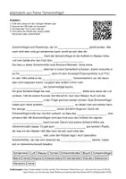 Vorschau - Arbeitsblätter - Arbeitsblätter zum Thema "Schwimmflügel" + Lösung & MP3 + - Deckblatt