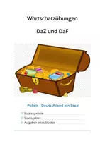 Vorschau - Arbeitsblätter - Komplettpaket x3: Der Staat (DaZ + DaF + IFK) - Deckblatt
