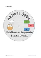 Vorschau - Spiele - Glücksrad: Bestimmte Artikel üben - Seite 2
