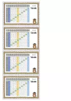 Vorschau - Fördermaterial/Inklusion - Hilfe I Spickzettel Einsminuseins Tabelle I 1-1 - Seite 1