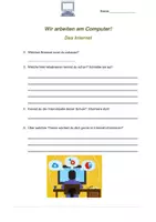Vorschau - Arbeitsblätter - Wir arbeiten am Computer! Das Internet Teil 1 - Seite 2