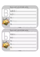 Vorschau - Fördermaterial/Inklusion - Abschreibkartei Druckschrift | Alphabet-Kartei von A bis Z - Seite 2