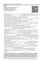 Vorschau - Arbeitsblätter - Arbeitsblätter zum Thema "Straßenbahn" + Lösung & MP3 + - Deckblatt