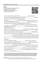 Vorschau - Arbeitsblätter - Arbeitsblätter zum Thema "Thron" + Lösung & MP3 + - Deckblatt