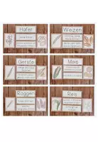 Vorschau - Poster - Getreide - Tafelmaterial (Bild- und Wortkarten) - Seite 1