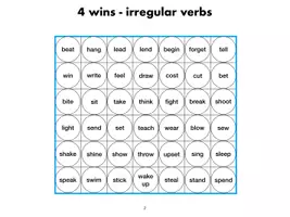 Vorschau - Spiele - 4 wins - irregular verbs - Seite 2