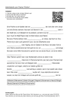 Vorschau - Arbeitsblätter - Arbeitsblätter zum Thema "Fläche" + Lösung & MP3 + - Deckblatt