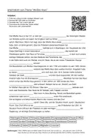 Vorschau - Arbeitsblätter - Arbeitsblätter zum Thema "Weißes Haus" + Lösung & MP3 + - Deckblatt