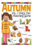 Vorschau - Stationenlernen - Englisch autumn / fall Spiel - Deckblatt