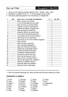 Vorschau - Arbeitsblätter - Die vier Fälle - Deckblatt
