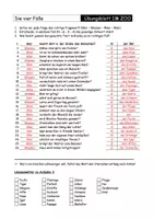 Vorschau - Arbeitsblätter - Die vier Fälle - Seite 1