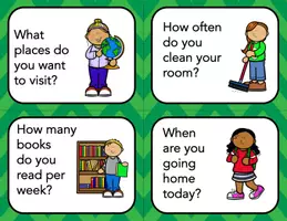 Vorschau - Bildkarten - English Task Cards Bundle: 5 Set Paket @30% Off! Englische Aufgabenkarten A1 - Seite 3