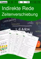 Vorschau - Arbeitsblätter - Indirect Speech / Reported Speech - Mit Lösungen - Deckblatt