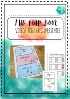 Vorschau - Arbeitsblätter - FlipFlap Book Spanische Verben konjugieren (Presente) - Deckblatt
