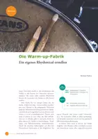 Vorschau - Arbeitsblätter - Gratis-Download: „Die Warm-up-Fabrik: Ein eigenes Rhythmical erstellen.“ - Seite 1