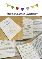 Vorschau - Arbeitsblätter - Wortarten Merkheft Klasse 5 - Deckblatt