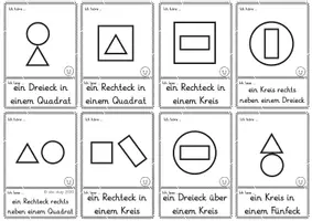 Vorschau - Spiele - 3 Leseketten: Geometrische Flächen und Körper (Ich habe … Wer hat …) - Seite 2