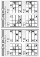 Vorschau - Arbeitsblätter - Pädagogische Sudokus 1 - Seite 2