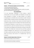 Vorschau - Klassenarbeiten - Klassenarbeit Klasse 6/7 Vorgangsbeschreibung und Aktiv Passiv - Deckblatt