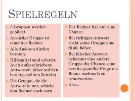 Vorschau - Präsentationen/Tafelbilder - Treppenquiz: Wortarten - Seite 1