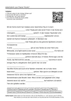 Vorschau - Arbeitsblätter - Arbeitsblätter zum Thema "Küche" + Lösung & MP3 + Infografik - Deckblatt