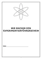 Vorschau - Arbeitsblätter - Wir machen den Experimentierführerschein - Seite 1