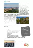 Vorschau - Unterrichtsreihen - Planning a weekend trip to New York City / Manhattan Sights: Materialpaket (Reading, Listening, Speaking) - Seite 1