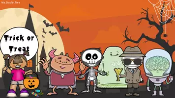 Vorschau - Arbeitsblätter - interaktive Wortschatzeinführung - Halloween & Vokabelheft - Seite 3