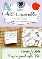 Vorschau - Arbeitsblätter - SPARPAKET Schreibübungen Vereinfachte Ausgangsschrift (VA) - Seite 1