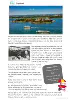 Vorschau - Arbeitsblätter - New York City Sights: Ellis Island (Reading/Listening/Questions) #Silvesterknaller24 - Seite 1