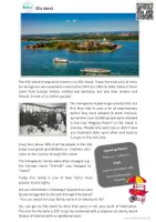 Vorschau - Arbeitsblätter - New York City Sights: Ellis Island (Reading/Listening/Questions) #Silvesterknaller24 - Seite 2