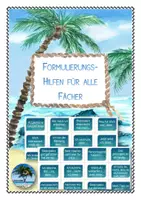 Vorschau - Poster - Feedback: Formulierungshilfen für alle Fächer (Klasse 3-9) - Deckblatt