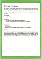 Vorschau - Arbeitsblätter - Sinne: Tafelaushänge/ Plakate und Arbeitsblätter zu den Bestandteilen der Sinnesorgane (Sachunterricht Grundschule) - Seite 1