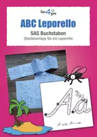 Vorschau - Arbeitsblätter - ABC - Leporello basteln - SAS #homeschooling - Deckblatt