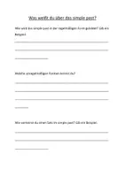 Vorschau - Arbeitsblätter - Simple Past - Merkblatt und Wiederholung - Seite 2