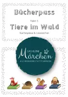 Vorschau - Arbeitsblätter - Bücherpass Paket 5 - Tiere im Wald Bücherpass und Lesezeichen - Deckblatt