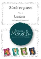 Vorschau - Stationenlernen - Bücherpass Paket 6 - Lama Bücherpass und Lesezeichen - Deckblatt