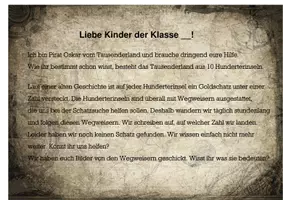 Vorschau - Arbeitsblätter - Schatzsuche im Tausenderbuch - Seite 2