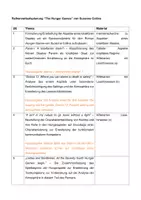 Vorschau - Stundenentwürfe - Reihenplanung Englisch: Hunger Games - Seite 1