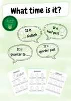 Vorschau - Arbeitsblätter - What's the time - Teil 1 - Deckblatt