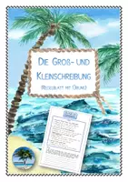 Vorschau - Arbeitsblätter - Merkeintrag/Regeln zur Groß-und Kleinschreibung mit Übung - Deckblatt