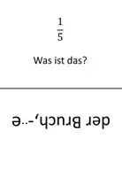 Vorschau - Anderer Materialtyp - Wortkarten / Karteikarten Bruchrechnung Mathe Vokabeln - Seite 2