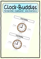 Vorschau - Anderer Materialtyp - Clock buddies - Partnerarbeiten organisieren - Deckblatt