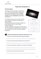 Vorschau - Arbeitsblätter - Reise durch die Epochen - Deckblatt